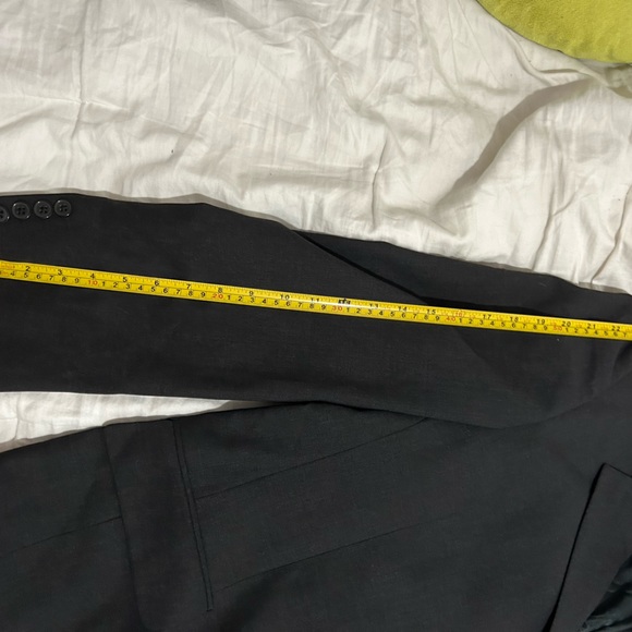 Mens Black Sports Coat Claiborne Exclusive for Macy’s Size 44R - Picture 10 of 12
